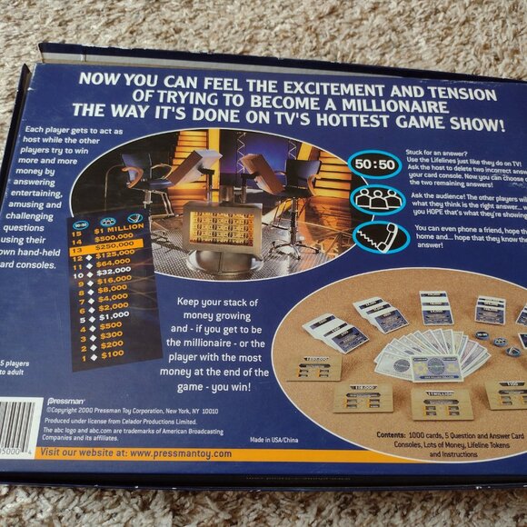 Who Wants to Be a Millionaire board game - Picture 3 of 4